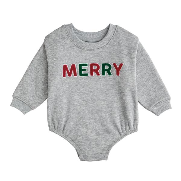 Mud Pie Merry Sweatshirt Bubble