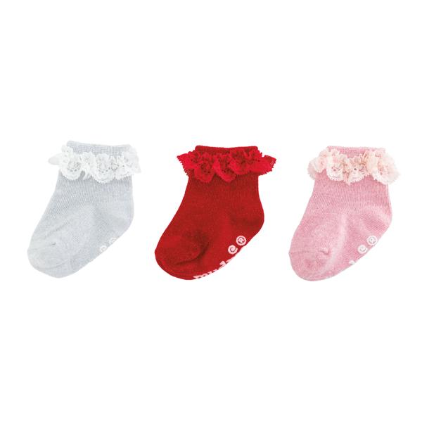 Mud Pie Baby Sparkle Lurex Sock Set