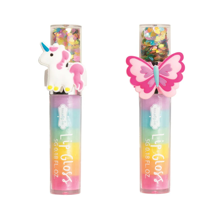 Mud Pie Lip Gloss & Ring Set