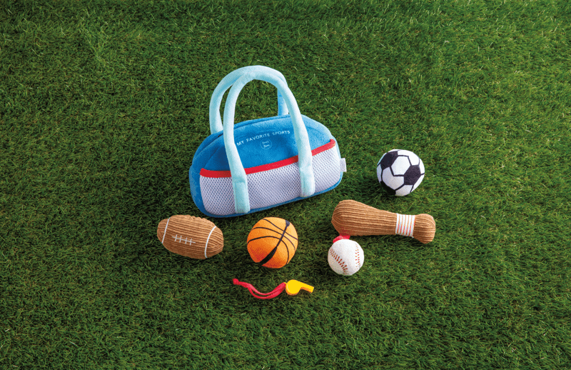 Mud Pie Plush My First Sports Set