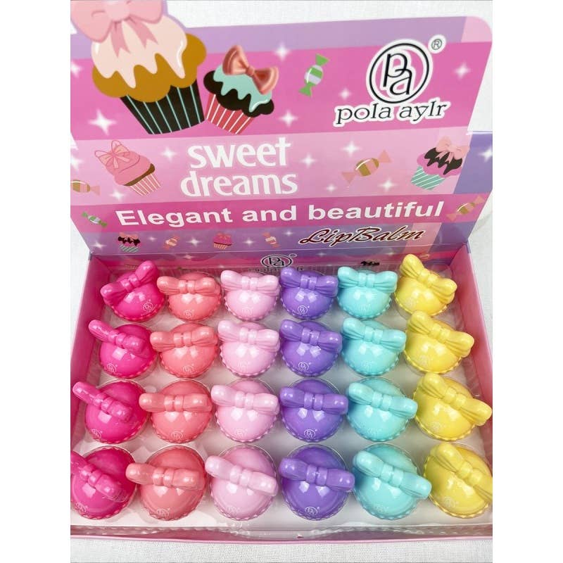 Cupcake Lip Balm with Scents