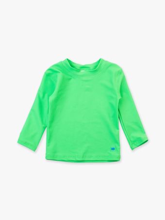 Rugged Butts Long Sleeve Rash Guard | Neon Lime