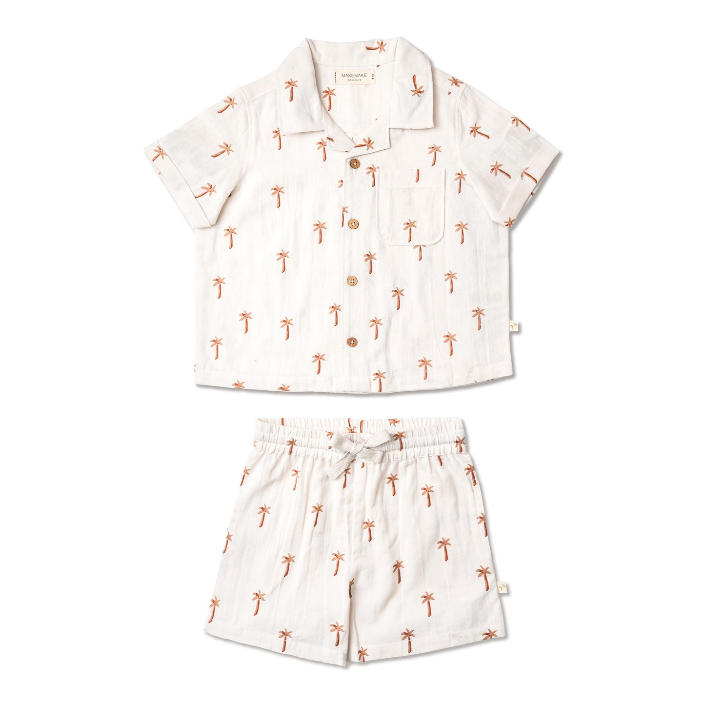 MAKEMAKE Shirt & Shorts Set