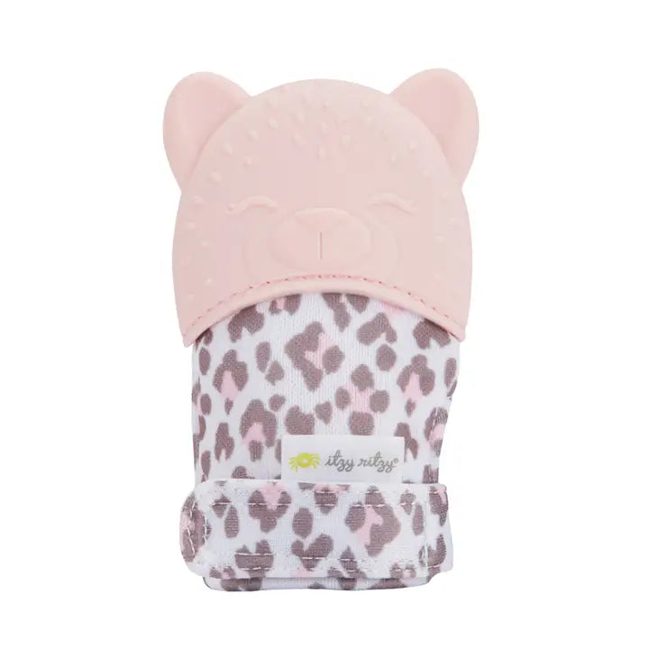 Itzy Ritzy Itzy Mitt - Pink Cheetah