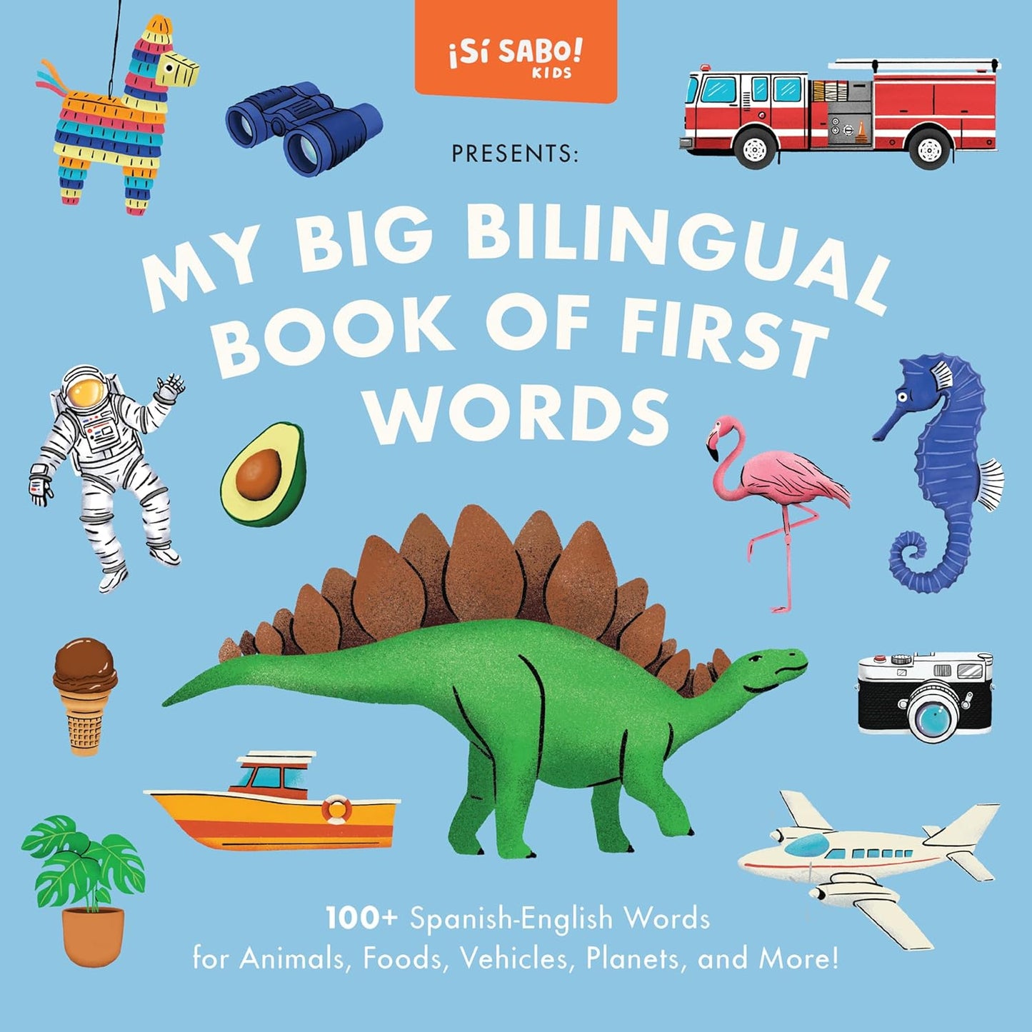 My Big Bilingual Book of First Words | Board Book