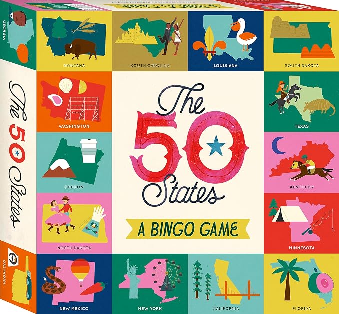 The 50 States A Bingo Game