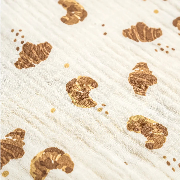 Make Make Sleeveless Bubble Romper | Croissant