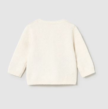 Mayoral Apple Button Sweater