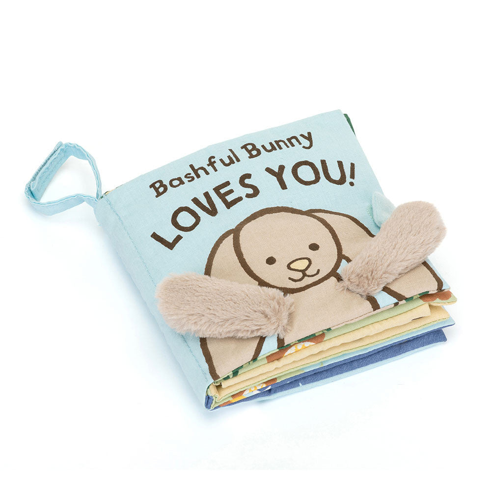 Jellycat Bashful Bunny Loves You!