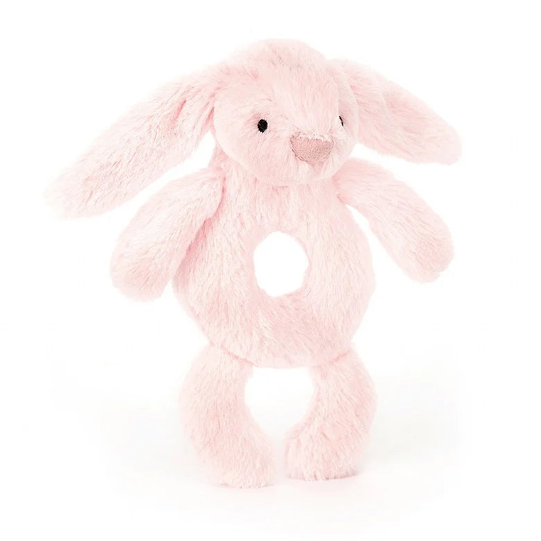 Jellycat Bashful Blush Bunny Ring Rattle