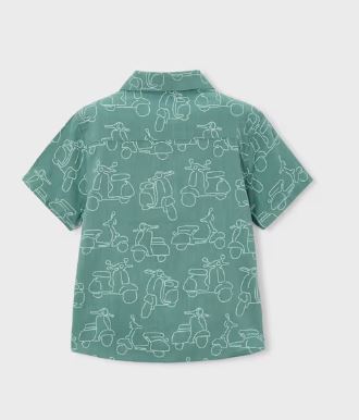 Mayoral Printed Button Shirt