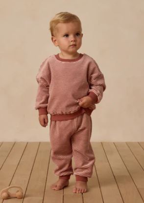 Quincy Mae Velour Relaxed Sweat Set
