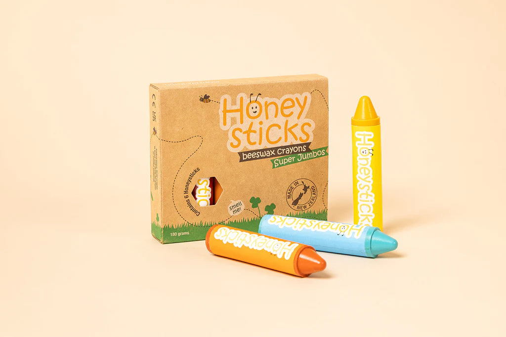 Honeysticks Beeswax Super Jumbo Crayons