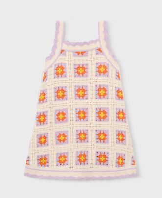 Mayoral Crochet Dress