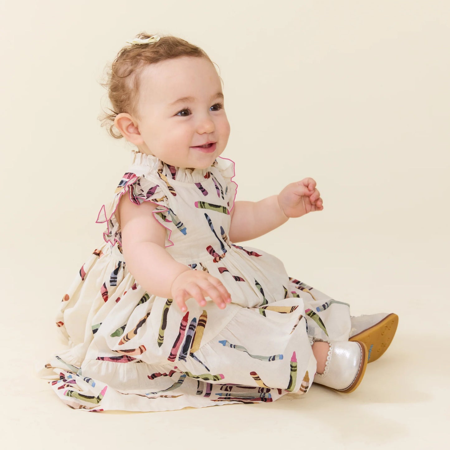 Pink Chicken Baby Girls Jennifer Dress Set | Tossed Crayons