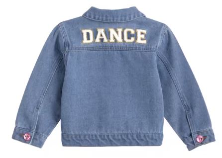 Mud Pie Dance Patch Denim Jacket