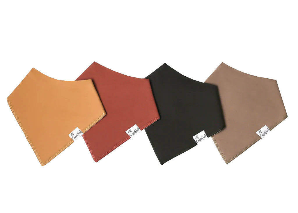 Copper Pearl Dune Bandana Bib 4-Pack