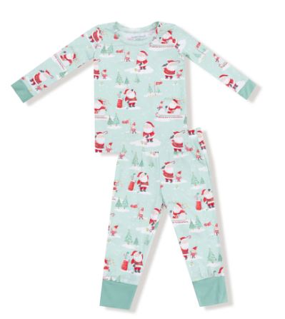 Angel Dear Loungewear Set | Golfing Santa