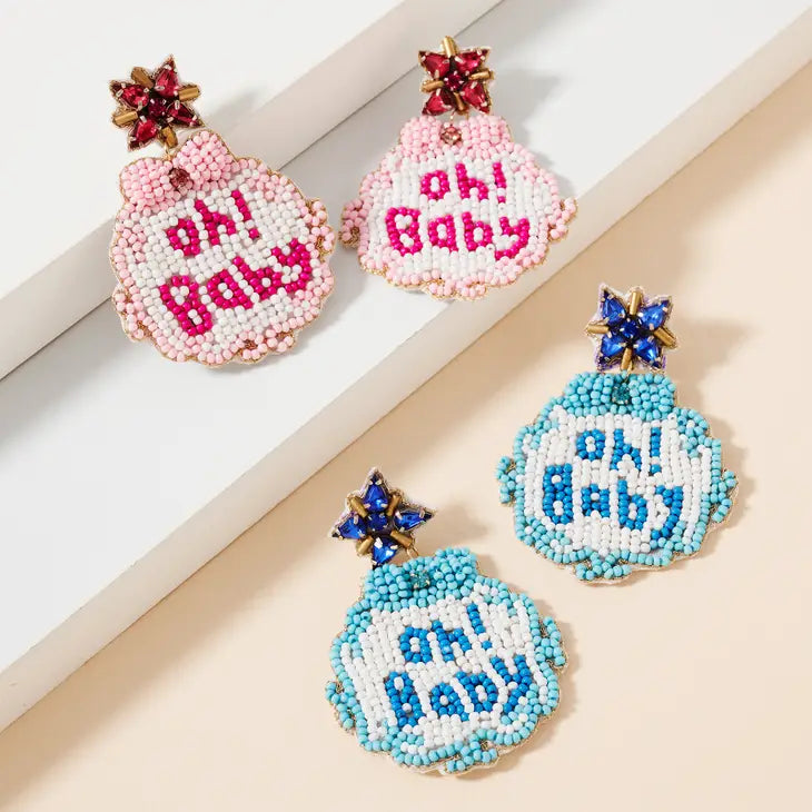 Oh! Baby Blue Earrings