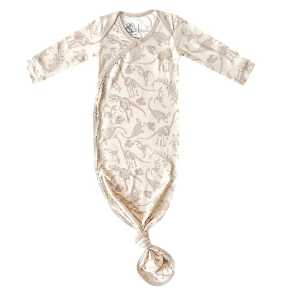 Copper Pearl Newborn Jurassic Knotted Gowns