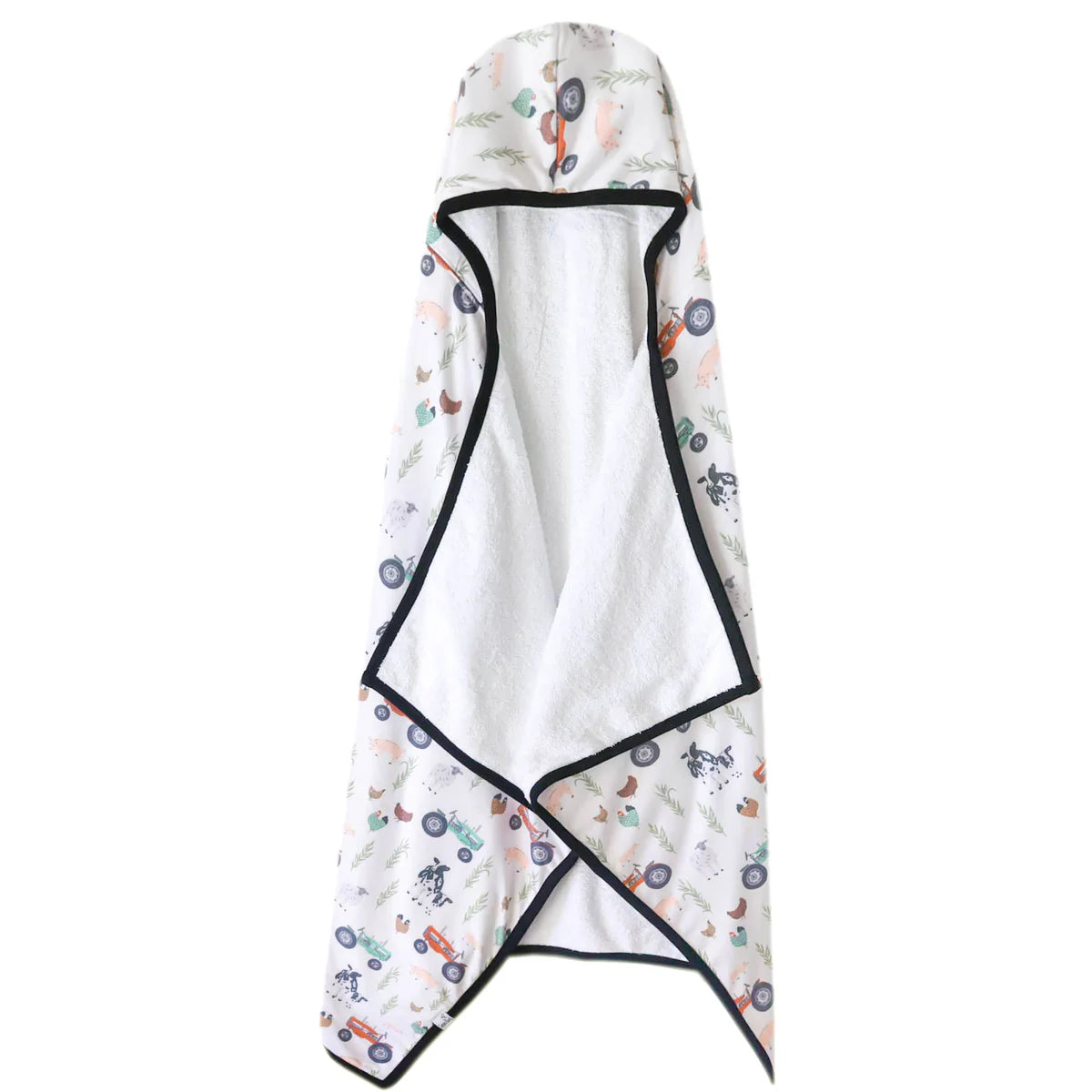 Copper Pearl Knit Big Kid Hooded Towel | Jo