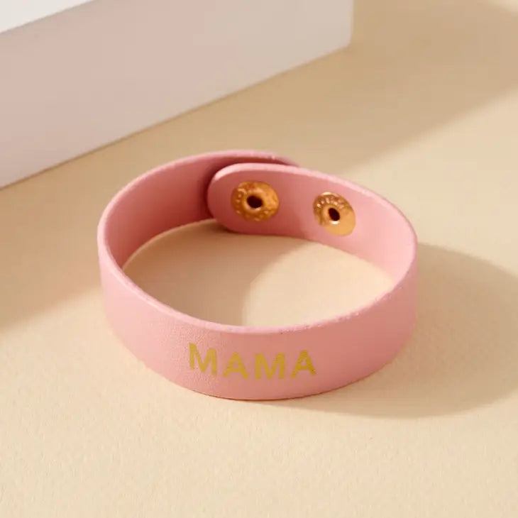 MAMA Leather Bracelet