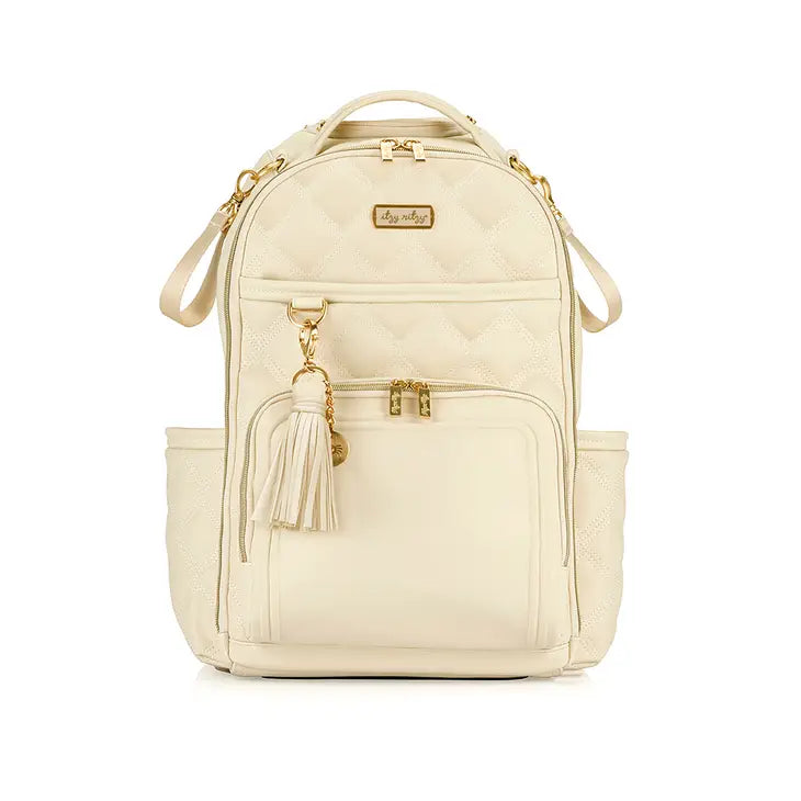 backpack honey leather Itzy Ritzy