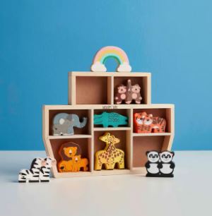 Wooden Noahs Ark  Wooden Animal Toy