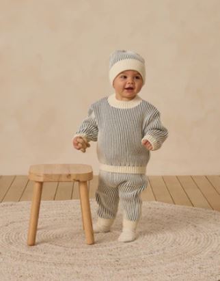 Quincy Mae Ocean Knit Set