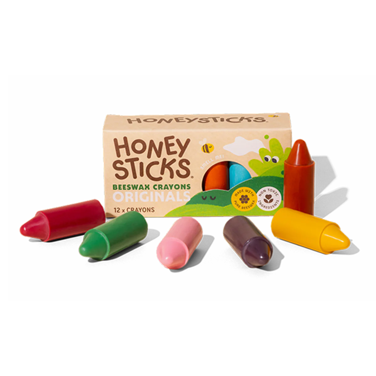 Honeysticks Beeswax Crayons Originals 10 Pack