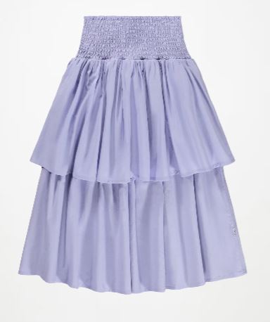 MOLO Rolfio Cool Lilac Crop Top and Skirt