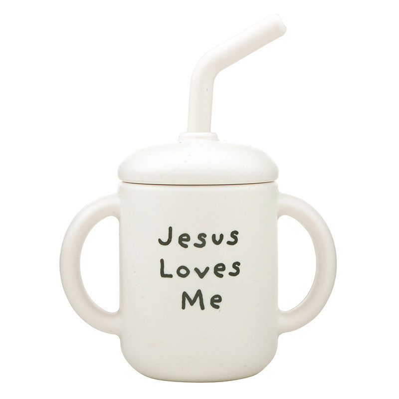 Silicone Tumbler | Jesus Loves Me