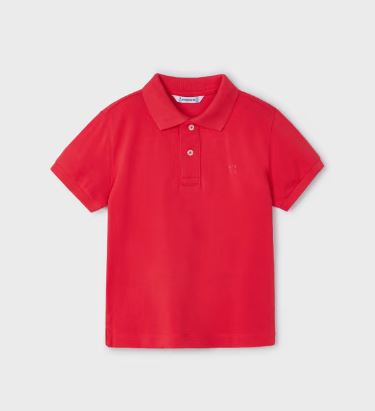 Mayoral Red Polo Shirt