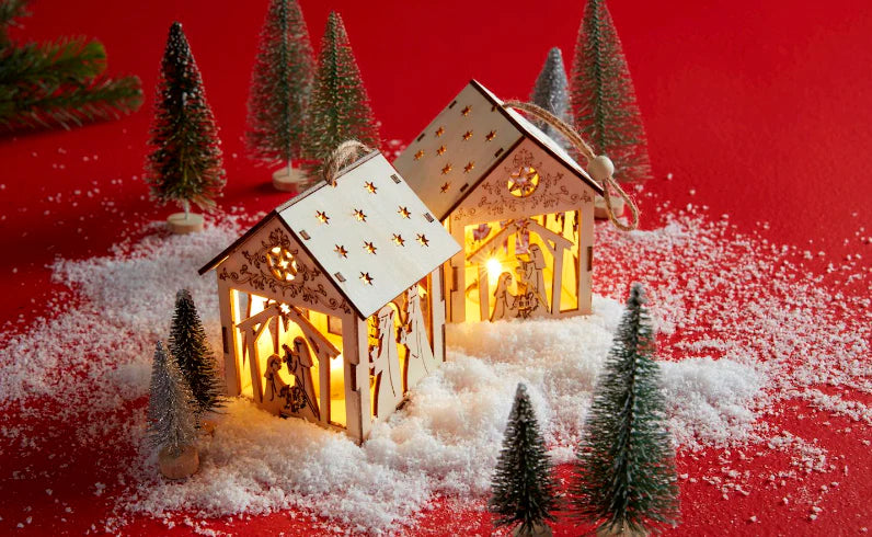 Mud Pie DIY Nativity Ornament