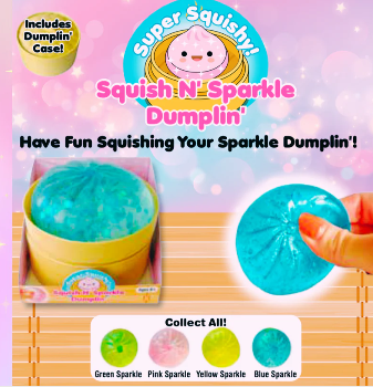 Zorbitz Squish N' Sparkle Dumplin'
