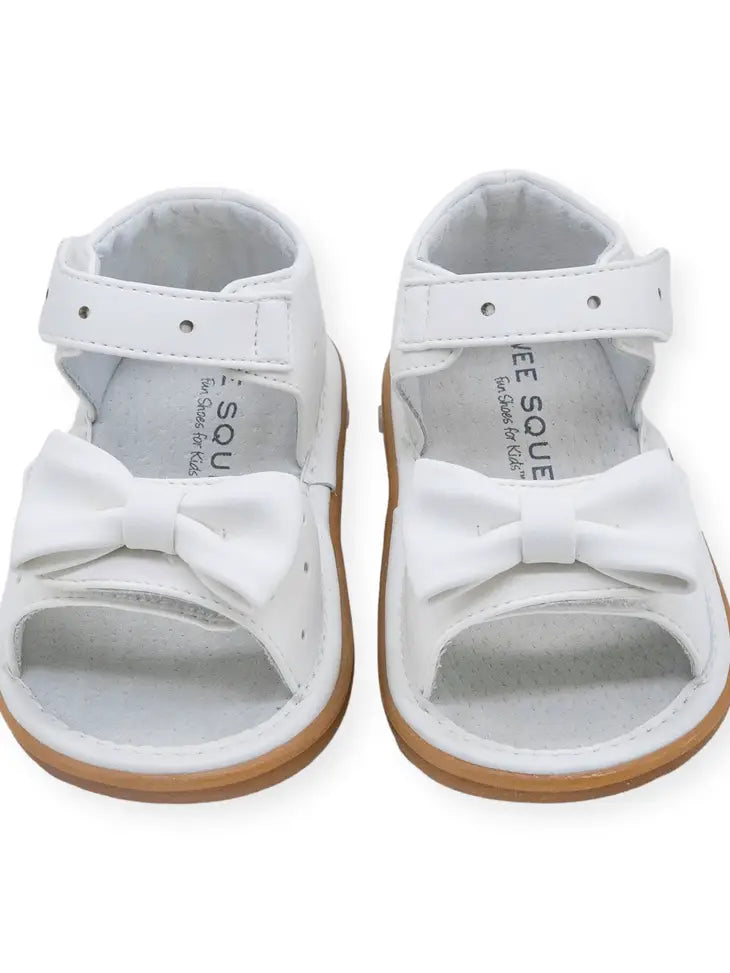 Wee Squeak Stella White Sandal
