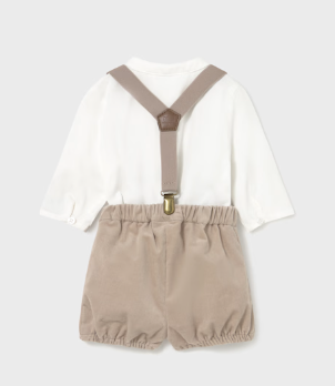 Mayoral Suspender Outfit