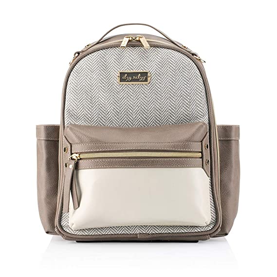 cream mini backpack Itzy Ritzy Vanilla Latte Itzy Mini™ Diaper Bag Backpack – PeekaBoo Online