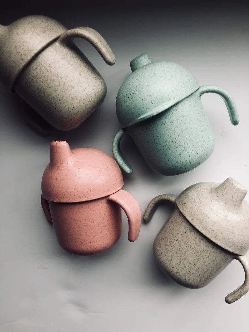 Wheat Straw Sippy Cup - Assorted Colors