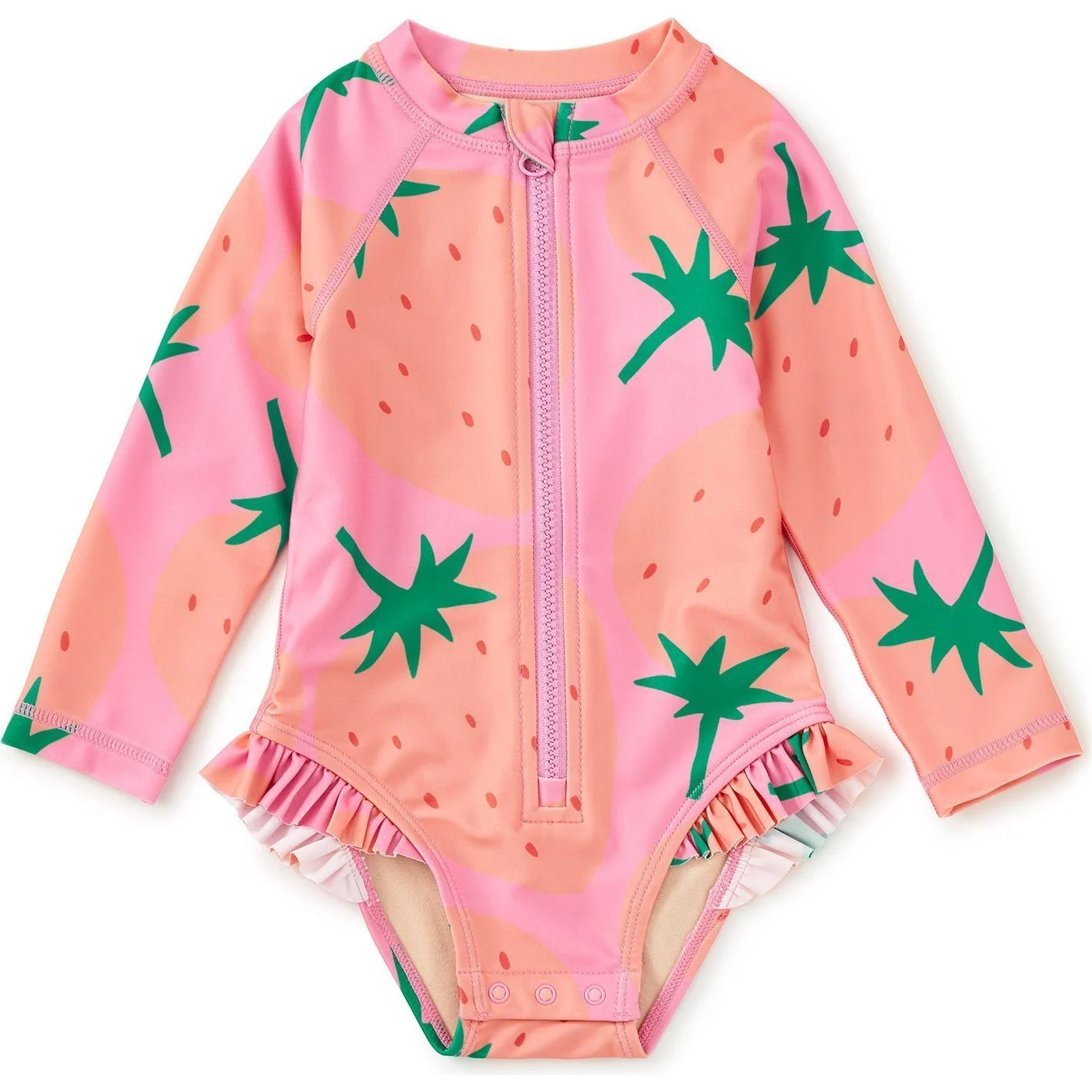 Tea Rash Guard Baby Swimsuit | Fresas Favoritas