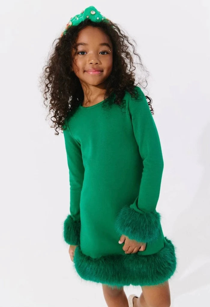 Lola & The Boys Emerald Dress