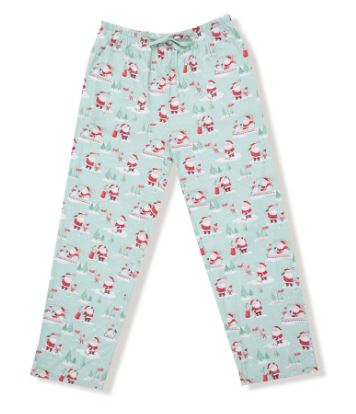 Angel Dear Adult Bottoms with Pockets | Golfing Santa