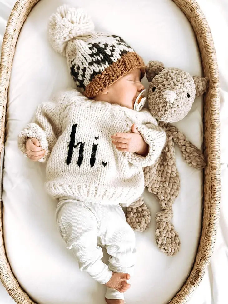 Huggalugs hi Crew Neck Sweater