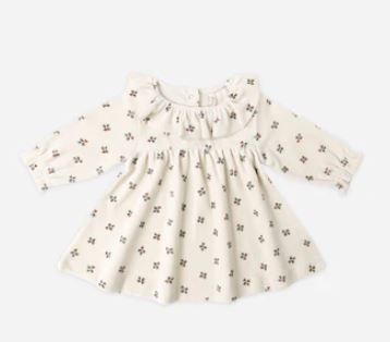 Quincy Mae Velour Baby Dress