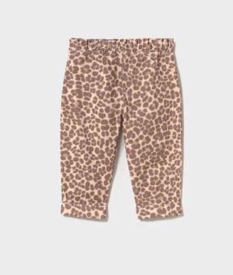 Mayoral Leopard Cotton Pants