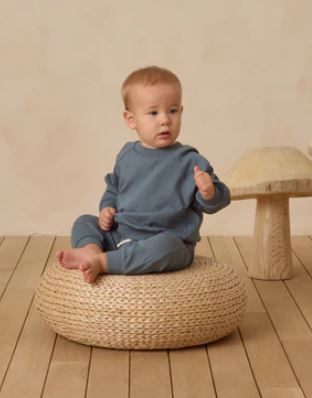 Quincy Mae Oversized Sweat Outfit | Ocean