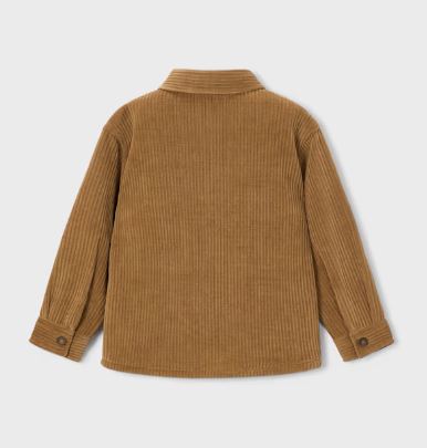 Mayoral Khaki Corduroy Overcoat