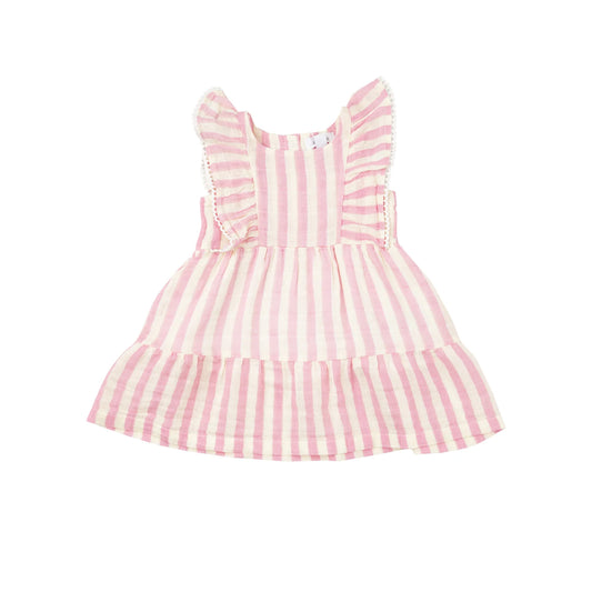 Angel Dear Pink Stripe Dresses
