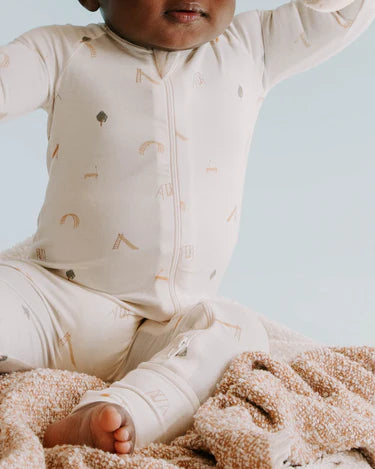 Dear Hayden Playground Tencel Footy Pajama