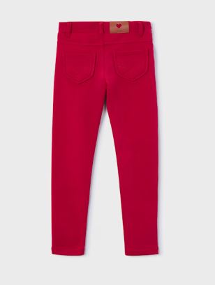 Mayoral Red Skinny Pants